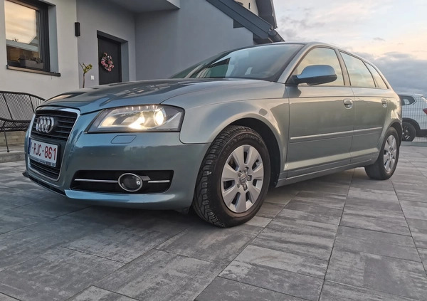 Audi A3 cena 30500 przebieg: 194000, rok produkcji 2010 z Dębica małe 596